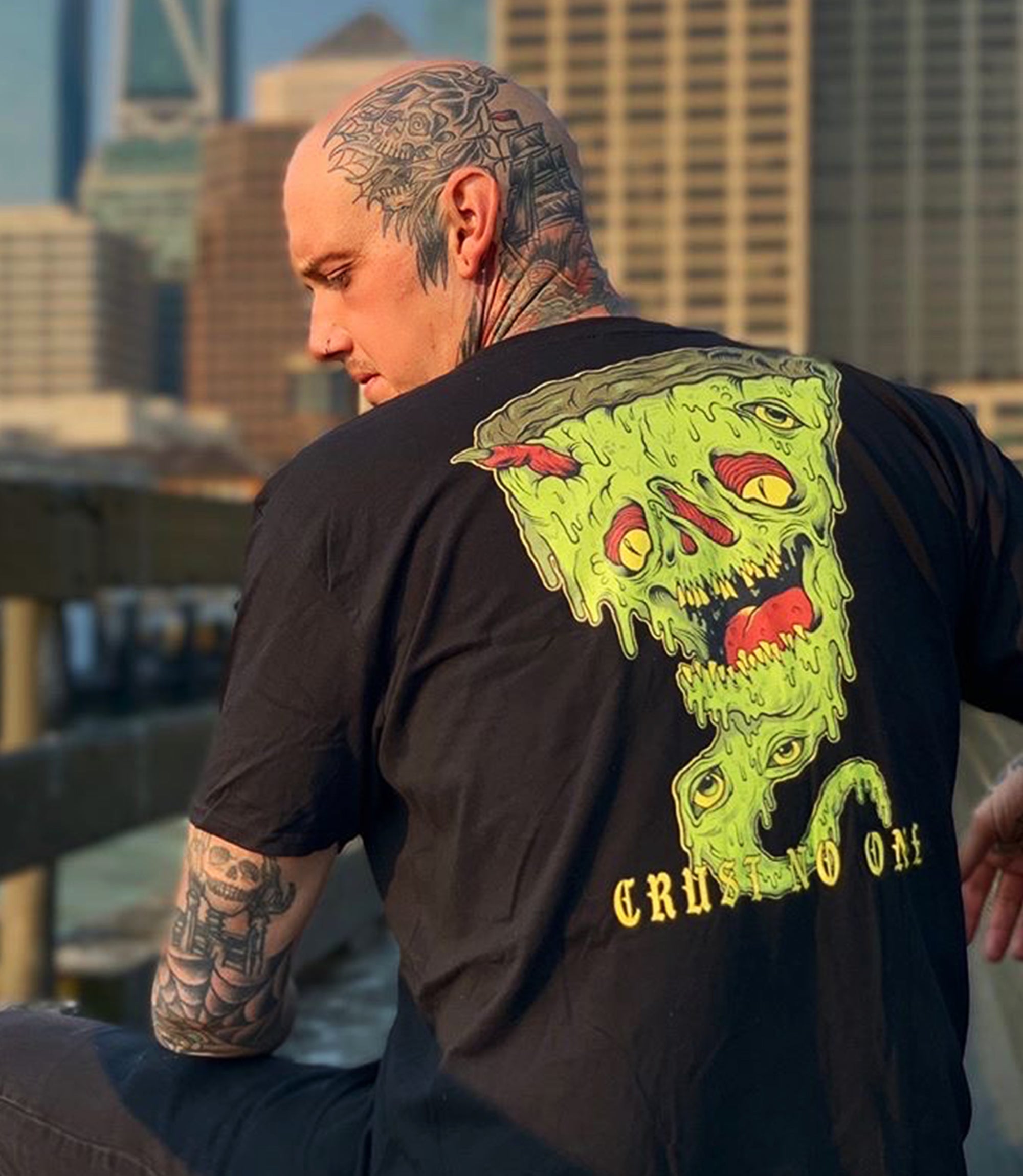 Crust No One Pizza T-shirt
