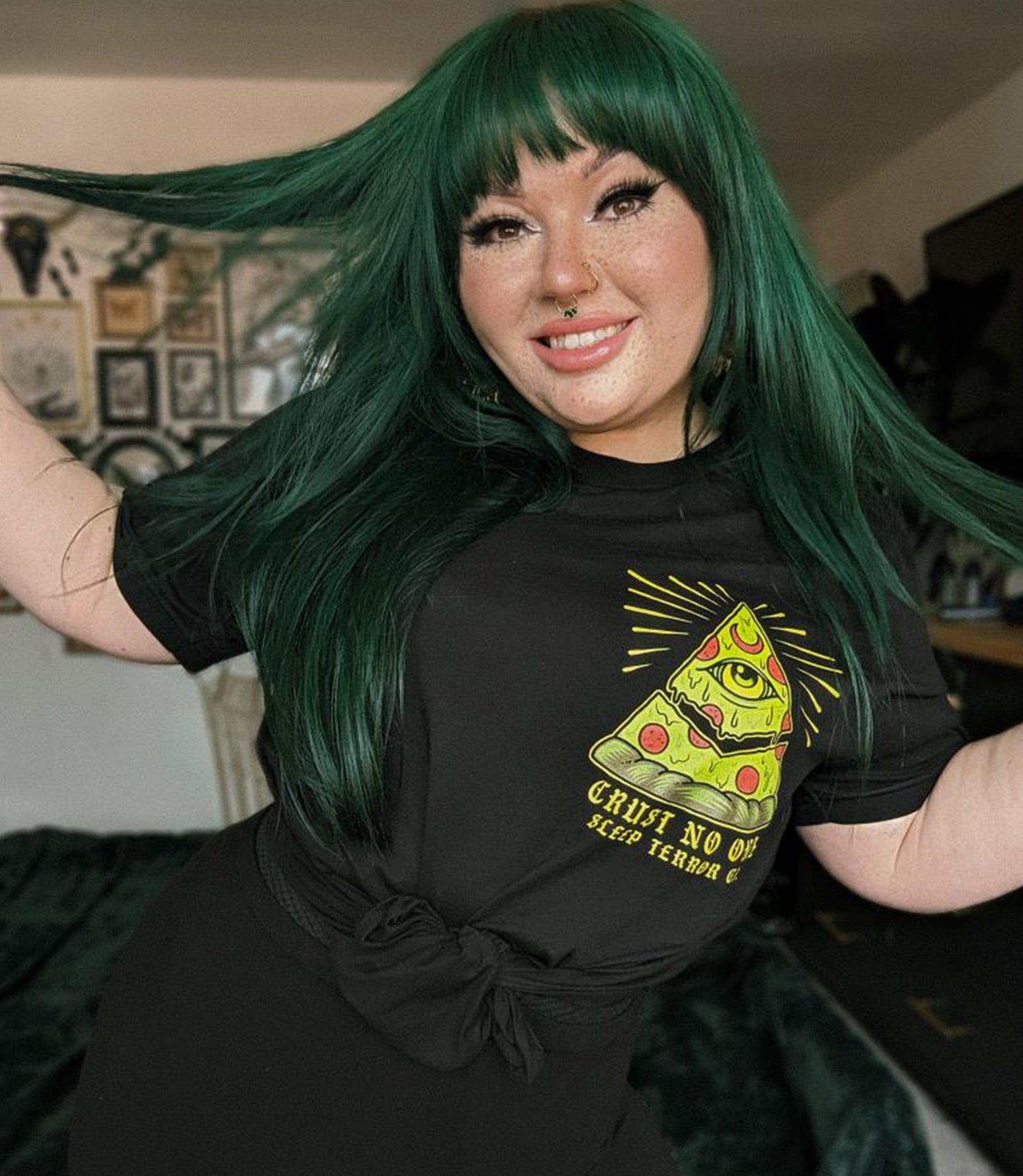Crust No One Pizza T-shirt