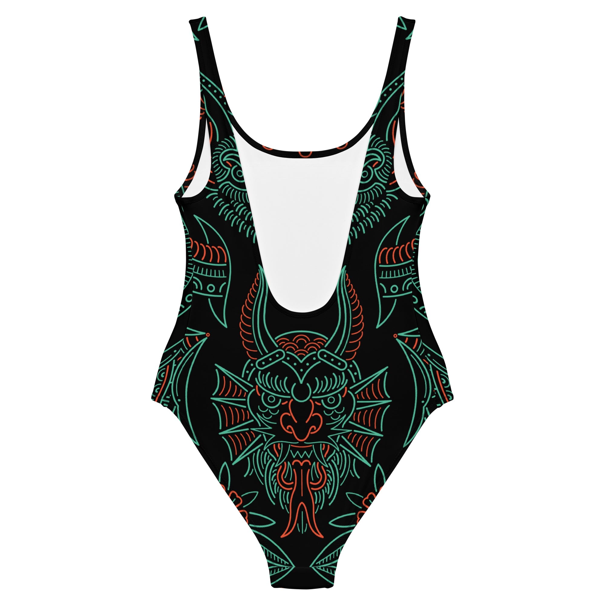 Nightmare Tattoo One-Piece Swimsuit